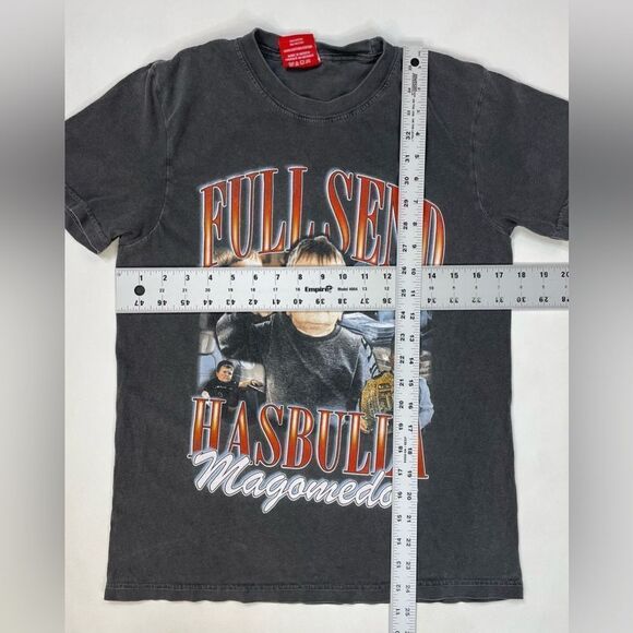 Full Send Hasbulla Magomedov Graphic T-shirt Women Small Gray Short Sleeve - Picture 5 of 5